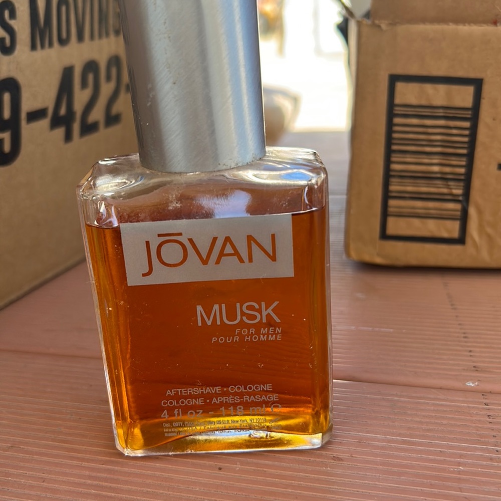 Jovan musk aftershave for men